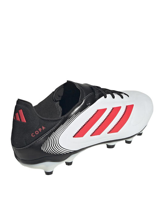 adidas Copa Pure.3 League Fußballschuhe mit Stollen Weiß