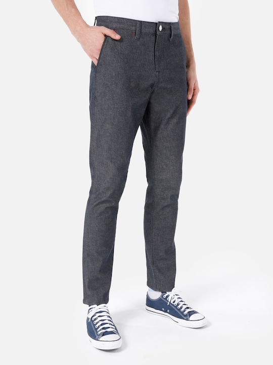 Trousers in Regular Fit Dark Blue