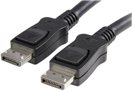 Techly Cable DisplayPort male - DisplayPort male 2m Μαύρο (ICOC-DSP-A14-020)