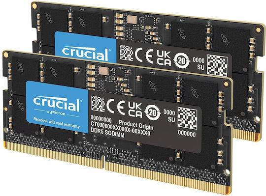Crucial 16GB DDR5 RAM cu 2 module (2x8GB) și Viteză 5600 pentru