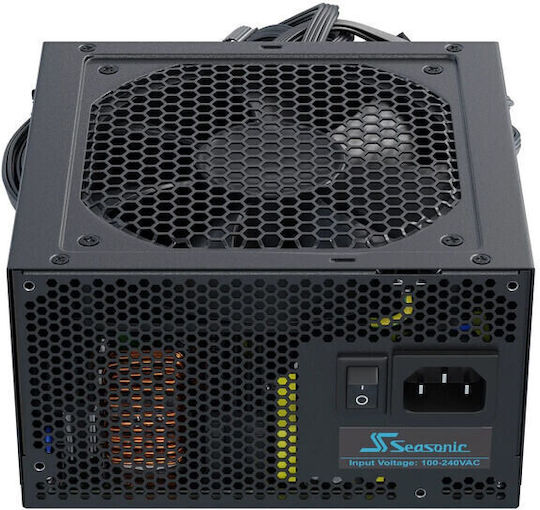 Seasonic G12 GC 650W Black Computer Power Supply Full Wired 80 Plus Gold