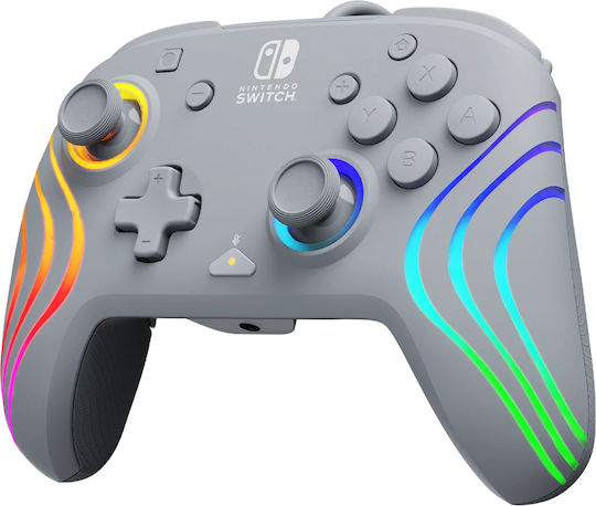 PDP Afterglow Wave Verkabelter Controller für Switch Grau
