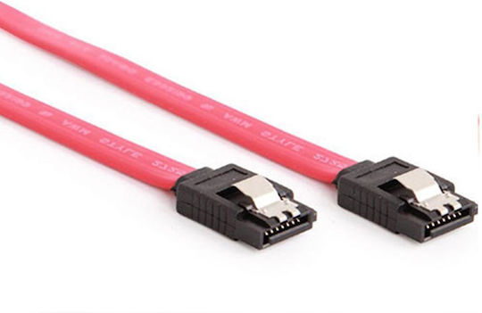 Cablexpert Festplattenkabel 7-Pin SATA III 0,1cm Rotes Kabel CC-SATAM-DATA-0.1M