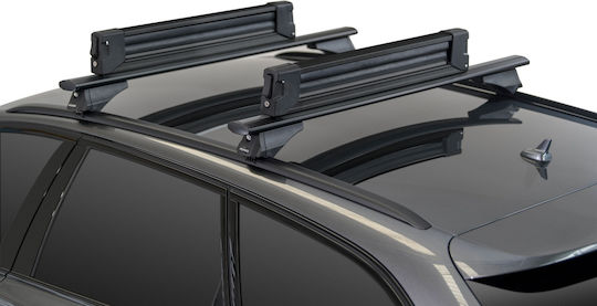 Menabo Car Ski Mounts 62cm Suitable for 6 Ski Pairs or 4 Snowboards 14200/MB