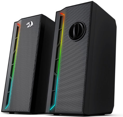 Redragon GS580 Calliope Ηχεία Υπολογιστή 2.0 με RGB Φωτισμό Μαύρα