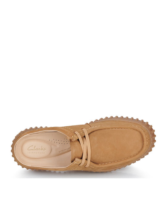 Torhill Suede Mules with High Heel in Beige Color