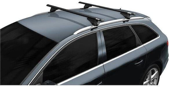 Bare transversale Menabo Tiger Black pentru acoperiș Peugeot 508 Station Wagon 2018+