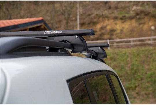 Bare transversale Menabo Sherman Black XL pentru acoperiș Toyota Highlander Xu20 2000-2008