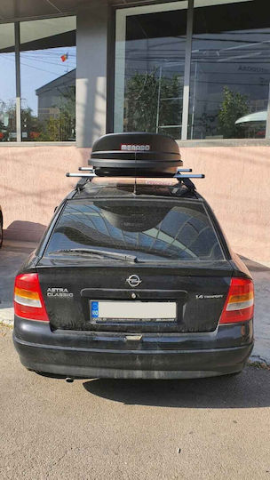 Bare transversale din aluminiu Menabo Tema pentru acoperiș Seat Cordoba I 4 uși model 1993-2002