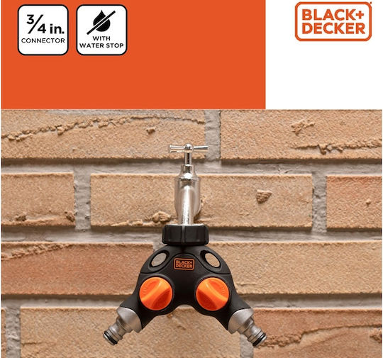 Σύνδεσμος Βρύσης Black+decker Διακόπτη 3/4" 3917400099000000