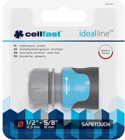 Cellfast 50-632 Schnellverbinder Wasserrohr 203.2mm Grau
