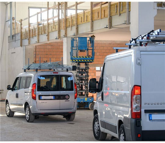 Bare transversale Ford Transit VIII Connect model 2013+ L2 aluminiu Menabo Professional