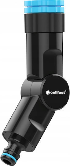 Cellfast 53-250 Γωνία Σωλήνων Ποτίσματος 25.4mm Μαύρο
