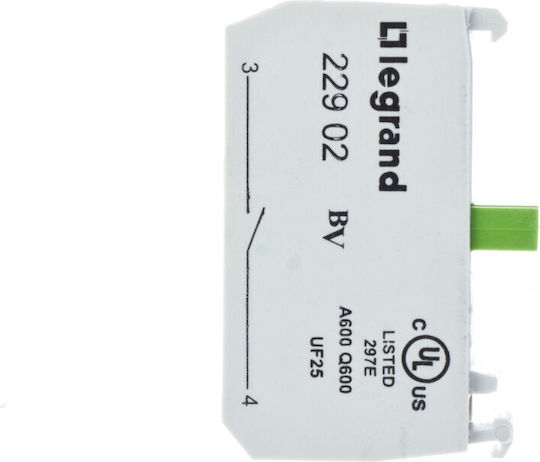 Legrand Επαφή Διακόπτη Ηλεκτρολογικού Πίνακα 022902