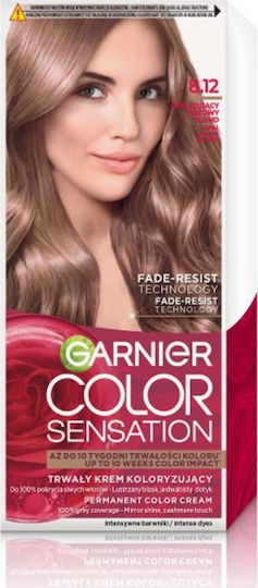 Garnier Color Sensation Haarfärbemittel Nr. 8.12 - Irisierendes Rosa Blond