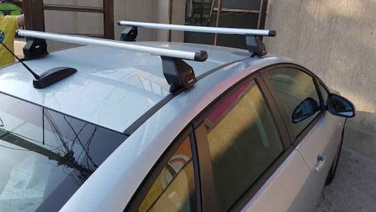 Menabo Tema Aluminium Dachträger Opel Corsa E 3-Türer Modell 2015+