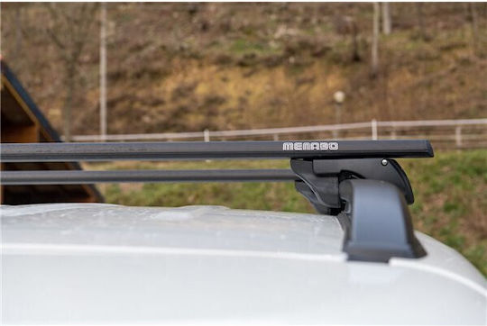 Bare transversale negre Menabo Sherman pentru Hyundai Santa Fe Sm 2000-2006
