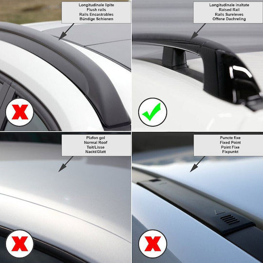 Menabo Ariete Dachträger Peugeot 207 Kombi 2007-2009