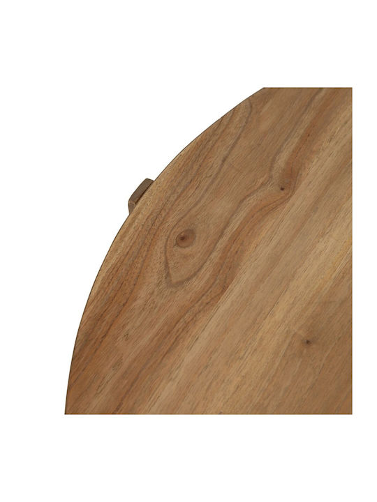 Rund Couchtisch Natural B80xT80xH40cm