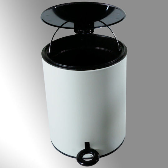 San Lorentzo Inox Καλαθάκι Μπάνιου Soft Close 5lt Μπεζ