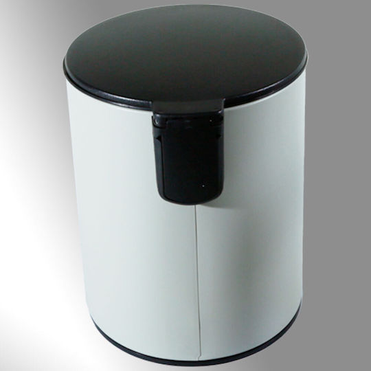 San Lorentzo Inox Καλαθάκι Μπάνιου Soft Close 5lt Μπεζ