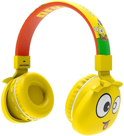 YLFS-09BT Kabellos / Kabelgebunden Kinder Am Ohr Kopfhörer mit Radio mit 6 Stunden Betriebszeit Gelb