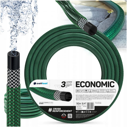 Cellfast Hose Watering Economic 3/4" 50m