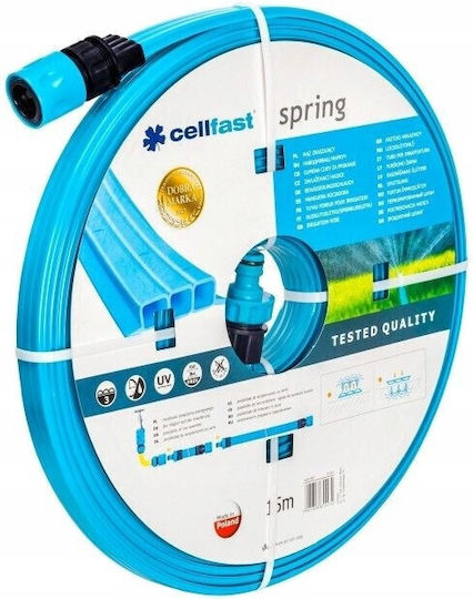 Cellfast Furtun de grădină Udare Set 1/2" 7.5m