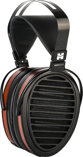 HiFiman Arya Organic Wired Over Ear Headphones Black / Brown