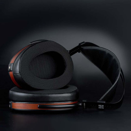 HiFiman Arya Organic Wired Over Ear Headphones Black / Brown