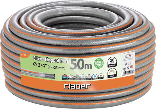 Claber Λάστιχο Bewässerung Top Black 3/4" 50m