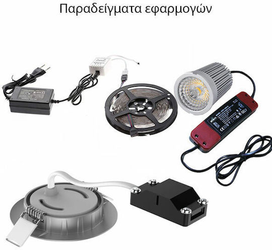 Mean Well Ρυθμιζόμενο Dimmable Τροφοδοτικό LED IP20 Ισχύος 150W με Τάση Εξόδου 24V