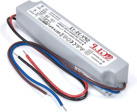 Premium Lux 2 LED Power Supply Waterproof IP67 Power 36W with Output Voltage 12V