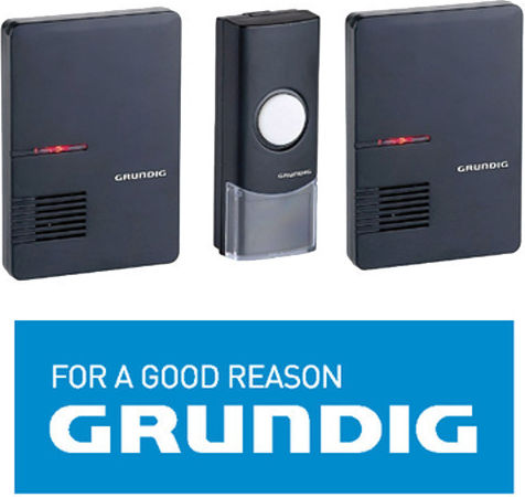 Grundig Ασύρματο Κουδούνι Πόρτας Μαύρο