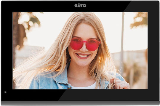 Eura Wireless Video Doorbell Wi-Fi Black