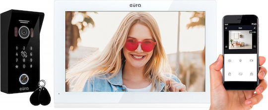 Eura Σετ Θυροτηλεόρασης Λευκό