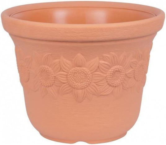Prosperplast Plant Pot Plastic Brown Prosperplast Plant Pot Plastic Brown
