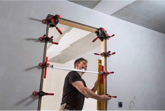 Bessey TFM-2K Σετ Σφιγκτήρες Ειδικής Χρήσης με Μέγιστο Άνοιγμα 70mm Πλαισίου Πόρτας