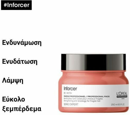 L'Oréal Professionnel Serie Expert Inforcer Hair Mask for Strengthening 250ml