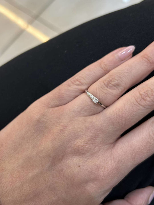 Mar & Co Diamonds Single Stone with Diamond