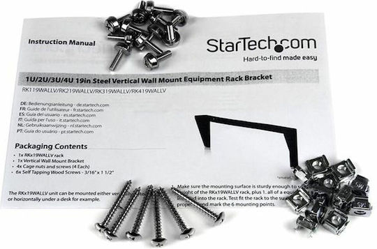 StarTech RK419WALLV Clamp Special Use Maximum Opening 151mm