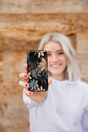 Sonique 3D Flower Series Калъф Realme C51 Realme C53 Realme Note 50 Сив