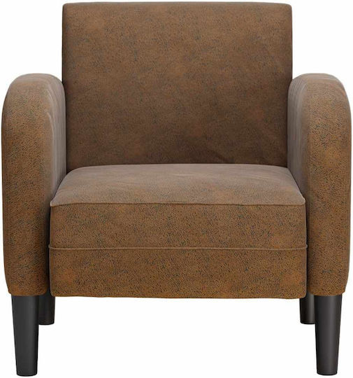 Armchair from Leatherette Coffee 69x67x70cm