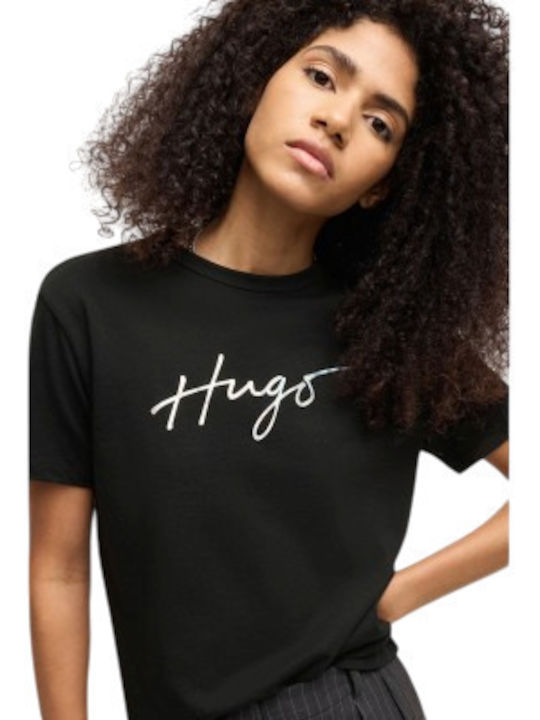 Damen T-Shirt Black