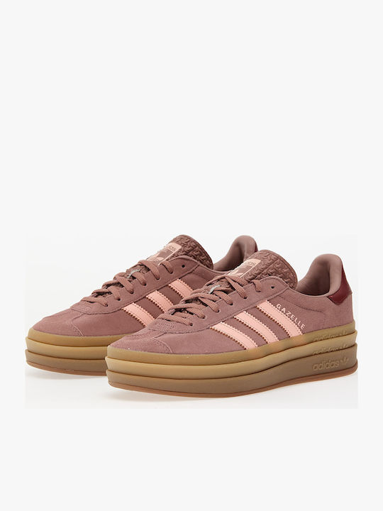 Bold Chunky Sneakers Warm Clay / Clear Orange / Preloved Ruby