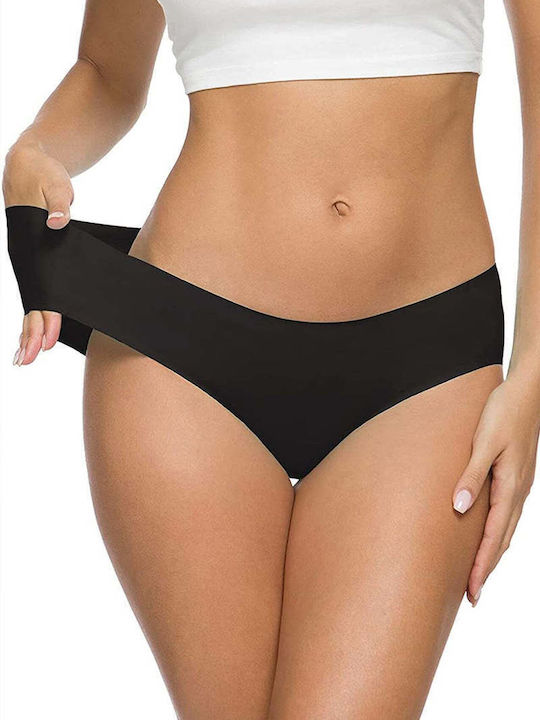 Γυναικείο String χωρίς Ραφές Black