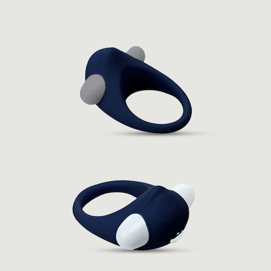 Dream Toys Rings Of Love Stimulating Cock Ring No 1 Вибриращ Пръстен Петел Син