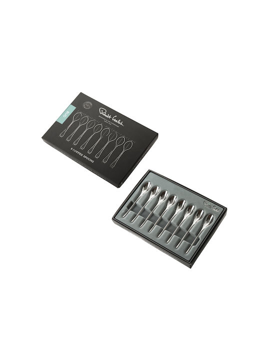 Robert Welch Löffelset Kaffee/Tee Edelstahl Braun 8Stück
