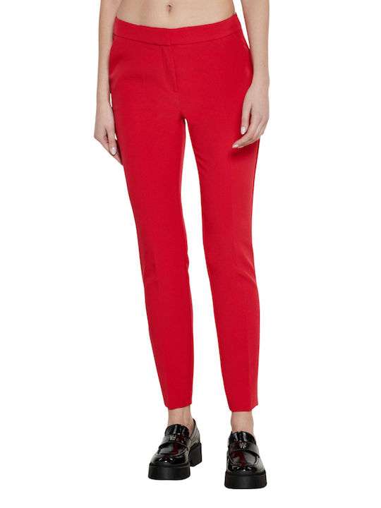 Hagonia1 Γυναικείο Υφασμάτινο Παντελόνι Medium Red