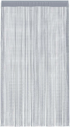 vidaXL Fabric Door Curtain Gray 140x250cm 4102050